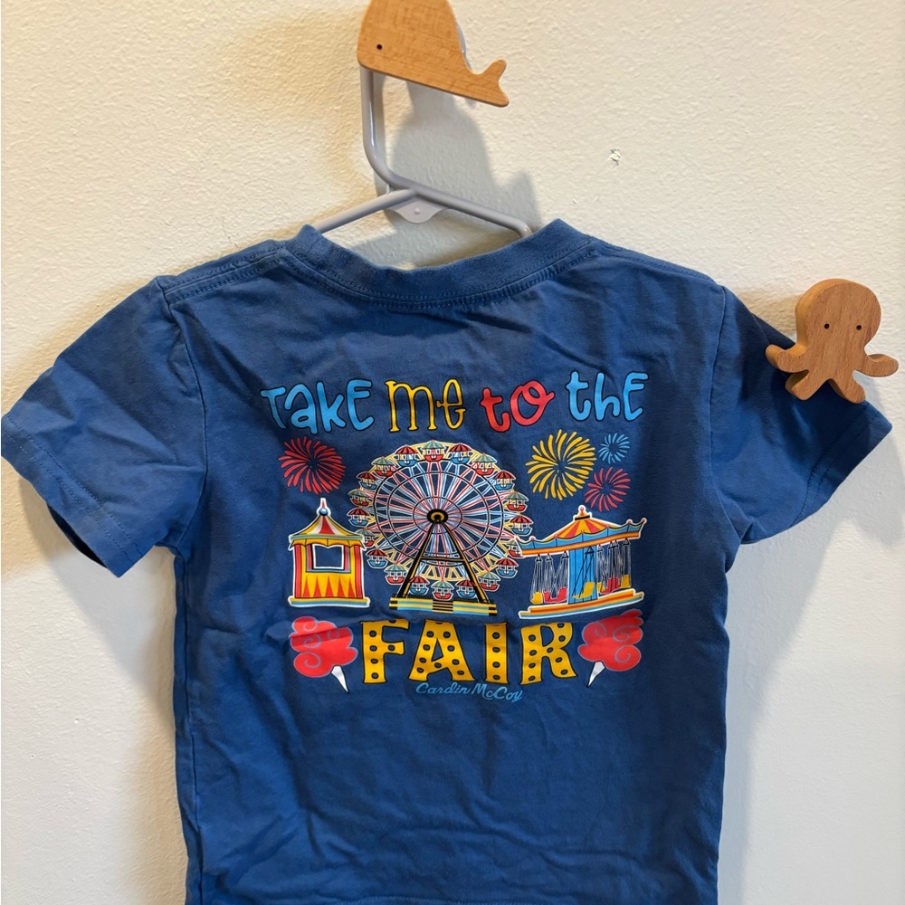Cardin McCoy Kids' Blue Fair Graphic Tee